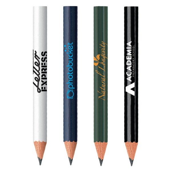 SGS0063 Round Golf Pencil No Eraser with Custom...